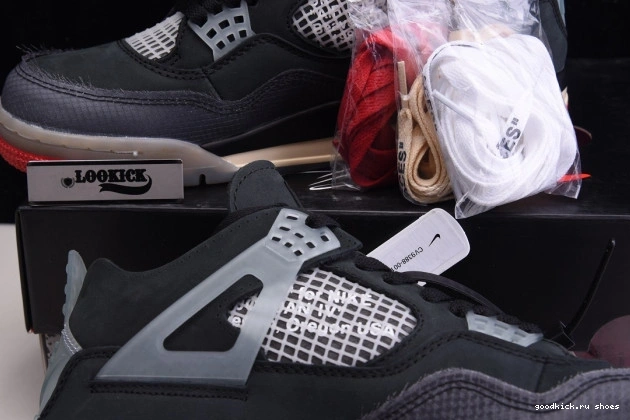 4 Off White Jordan x Bred CV9388-001 Retro Air 0820